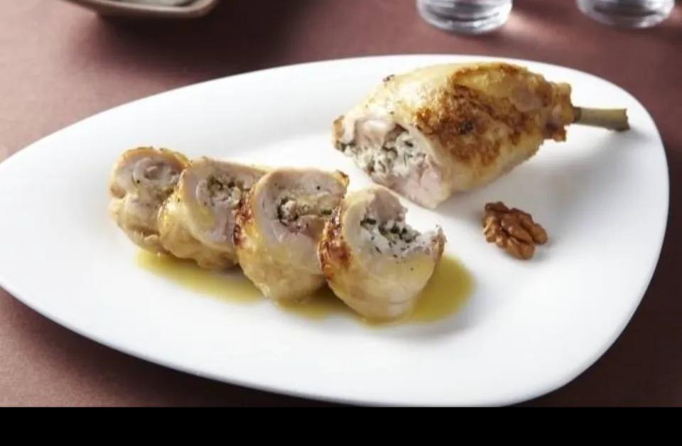 Cuisse de poulet farcie