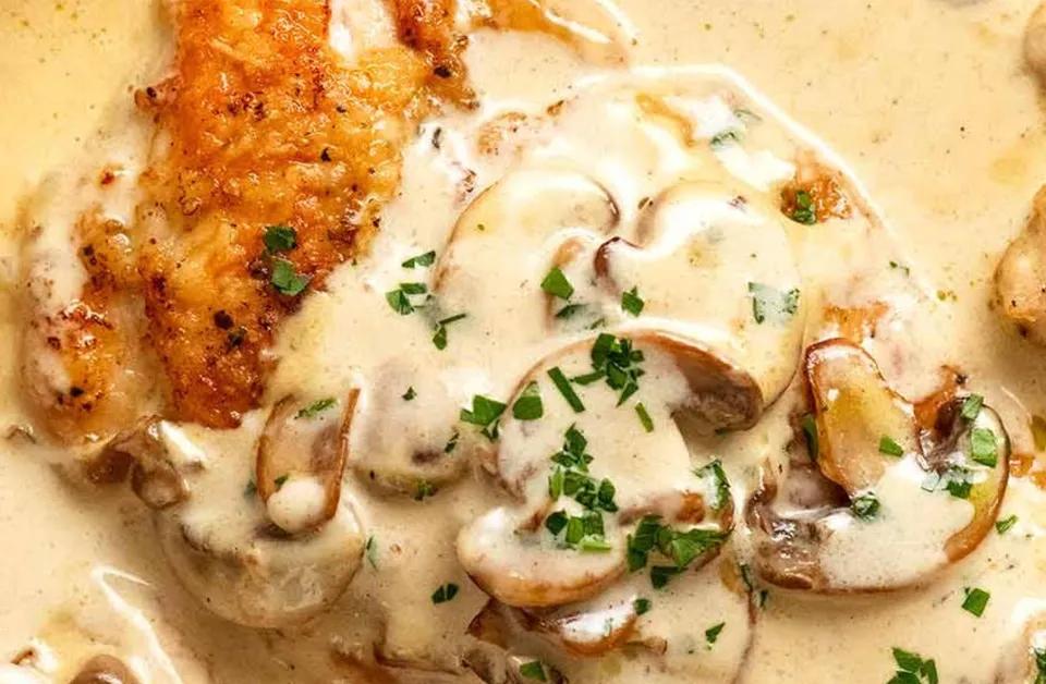 Escalope gratinée