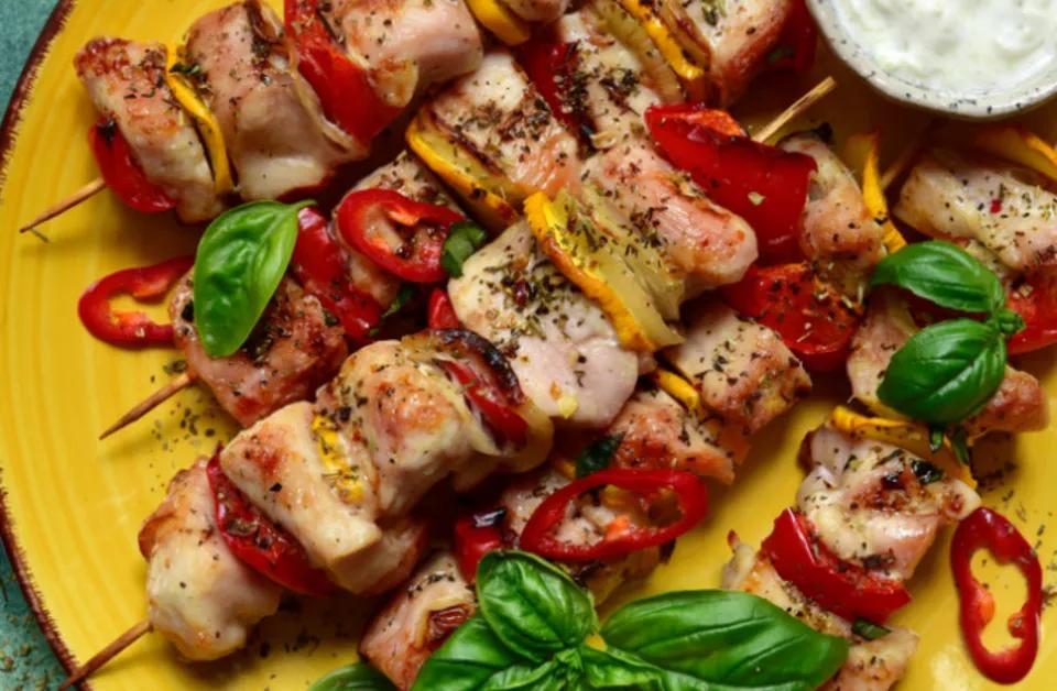 Brochettes de poulet
