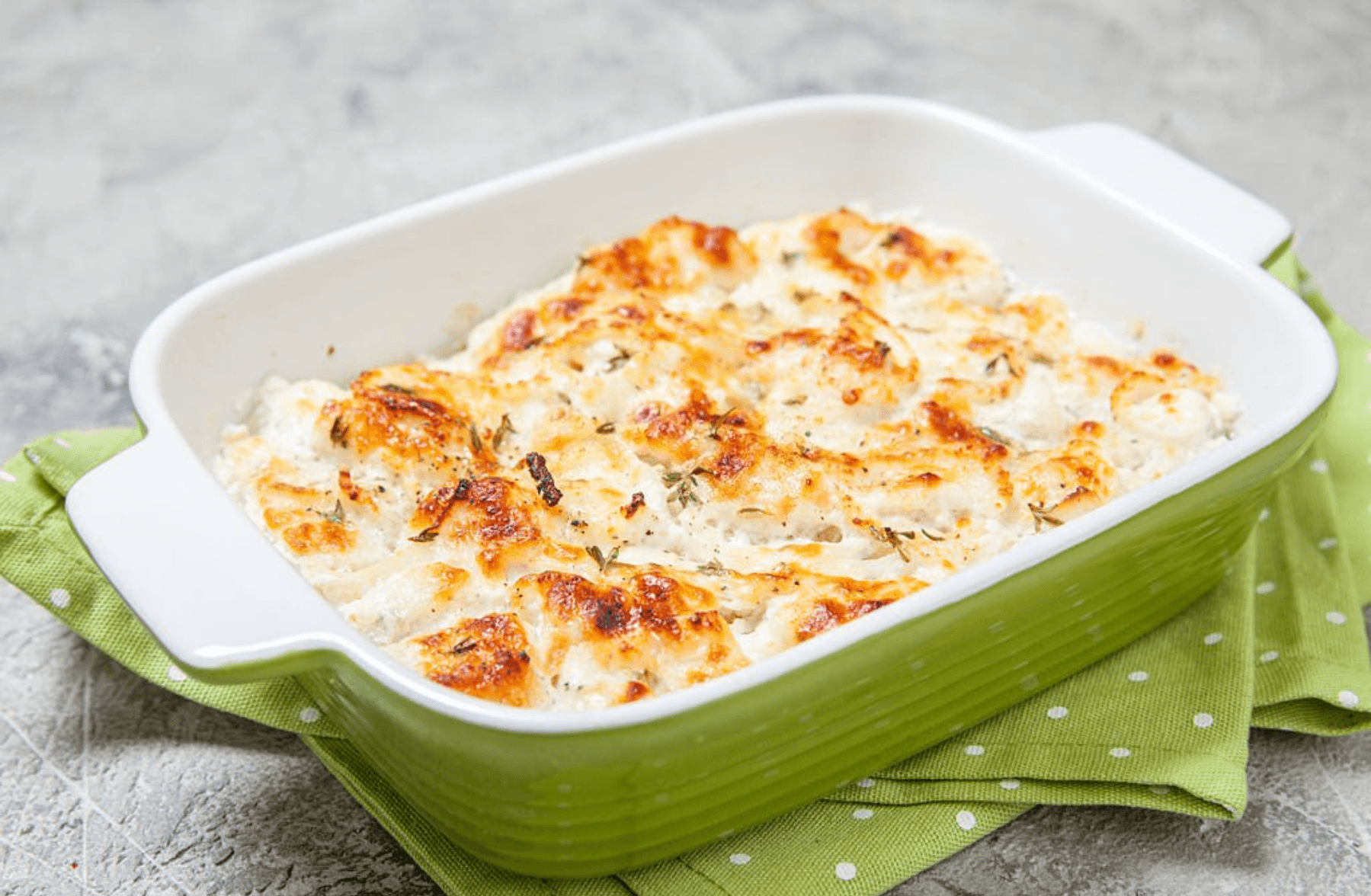 Gratin aux fruits de mer