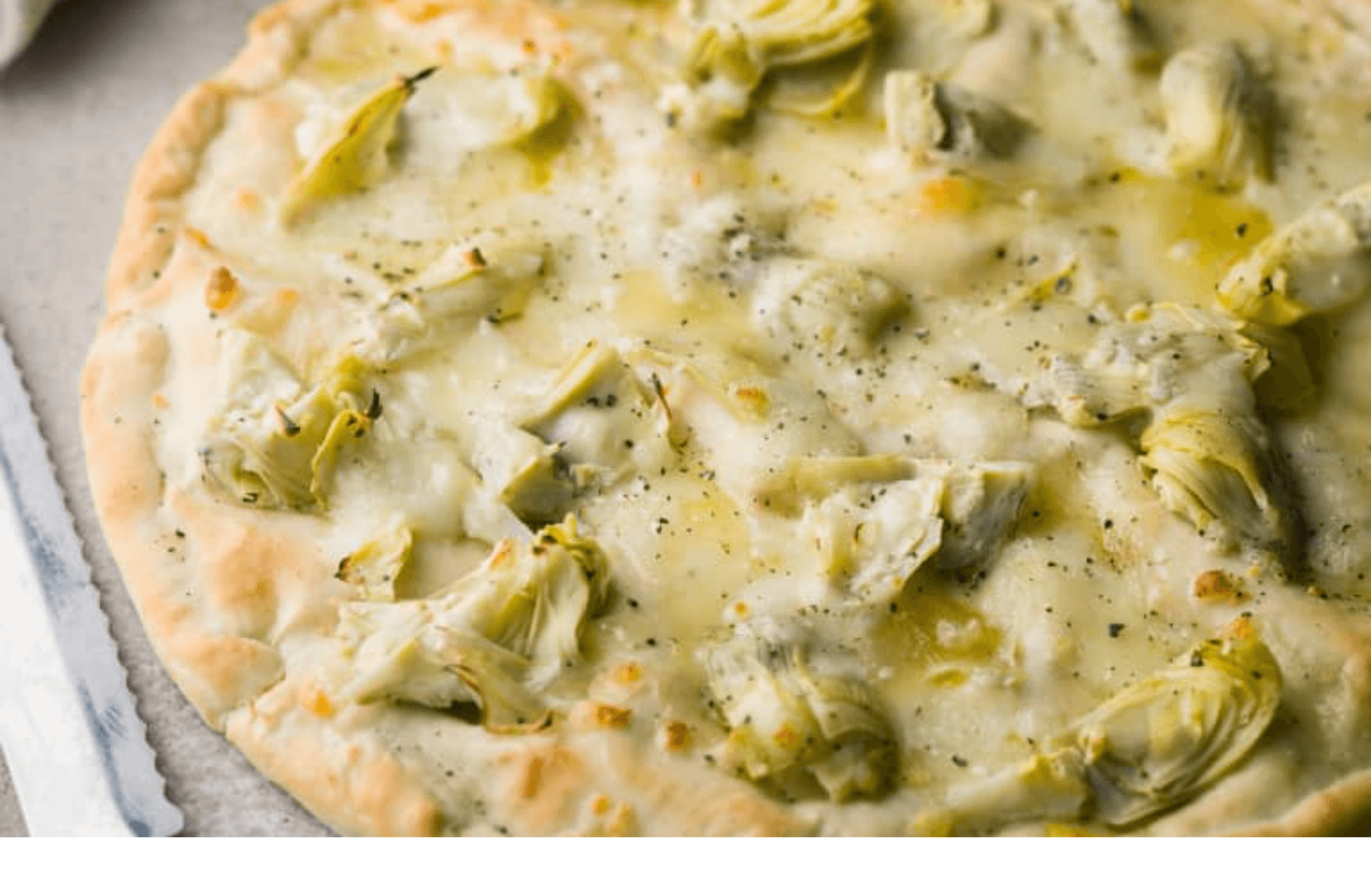 Pizza Bianca ( Escalope )