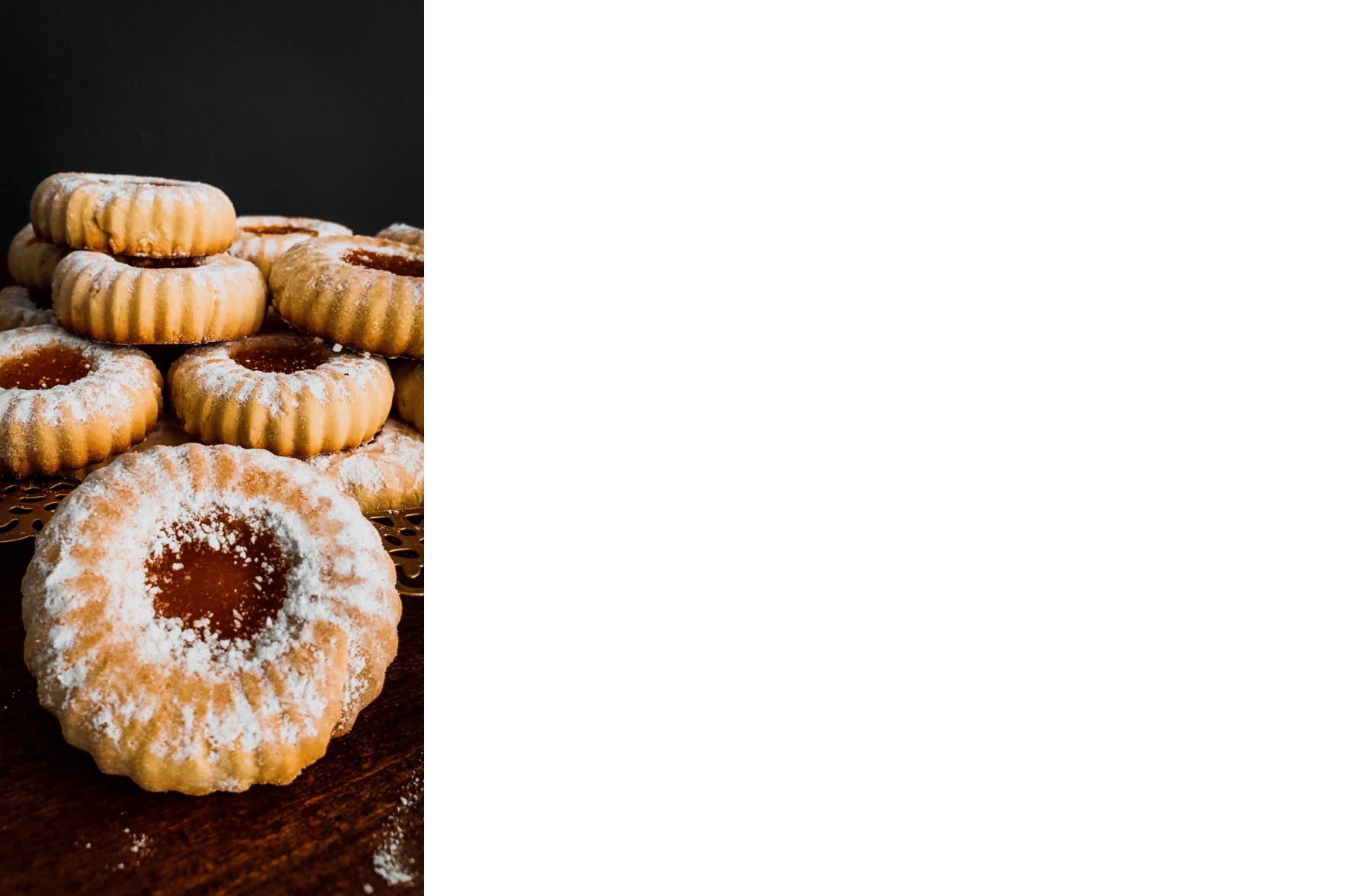 Sablés confiture