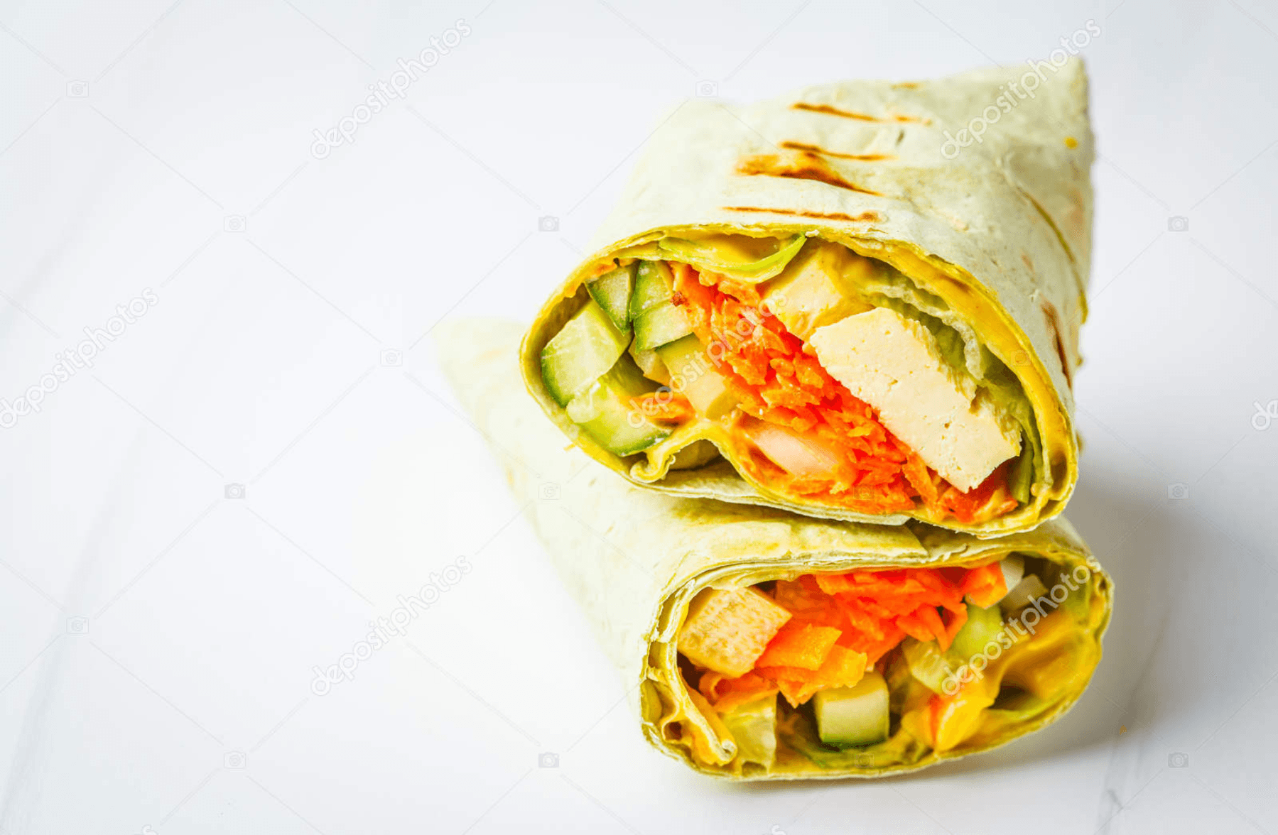 Sandwich Naan Fromage blanc