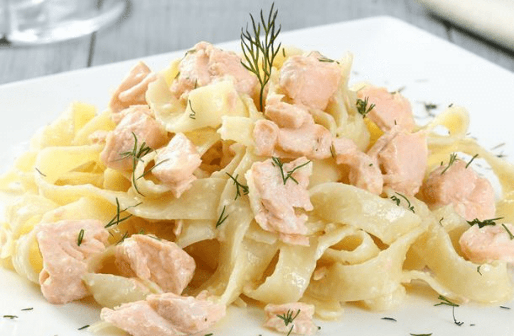 Tagliatelle au Saumon