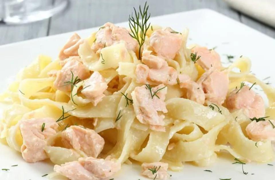 Tagliatelle au Saumon