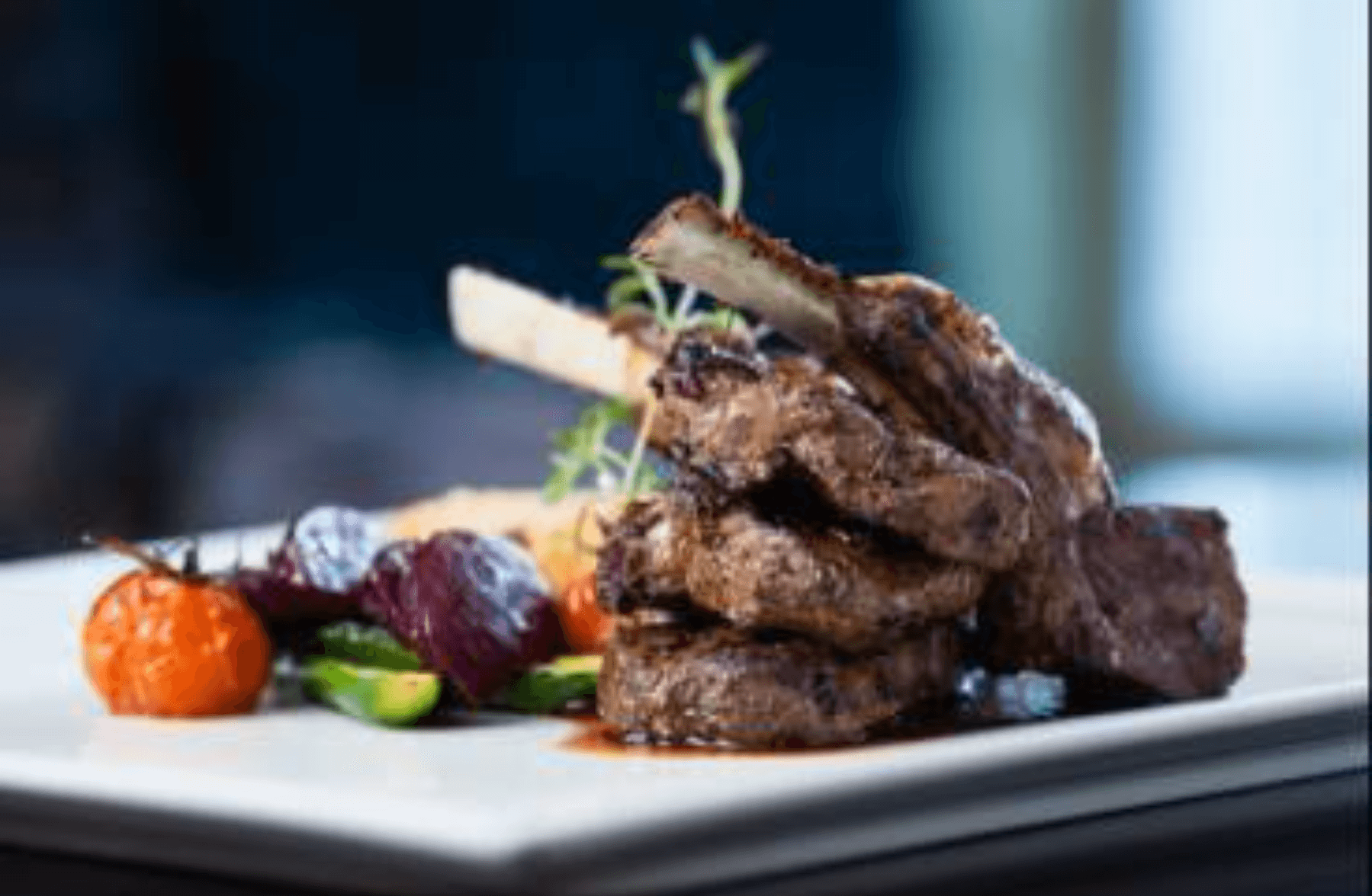 Côte à l'os de veau