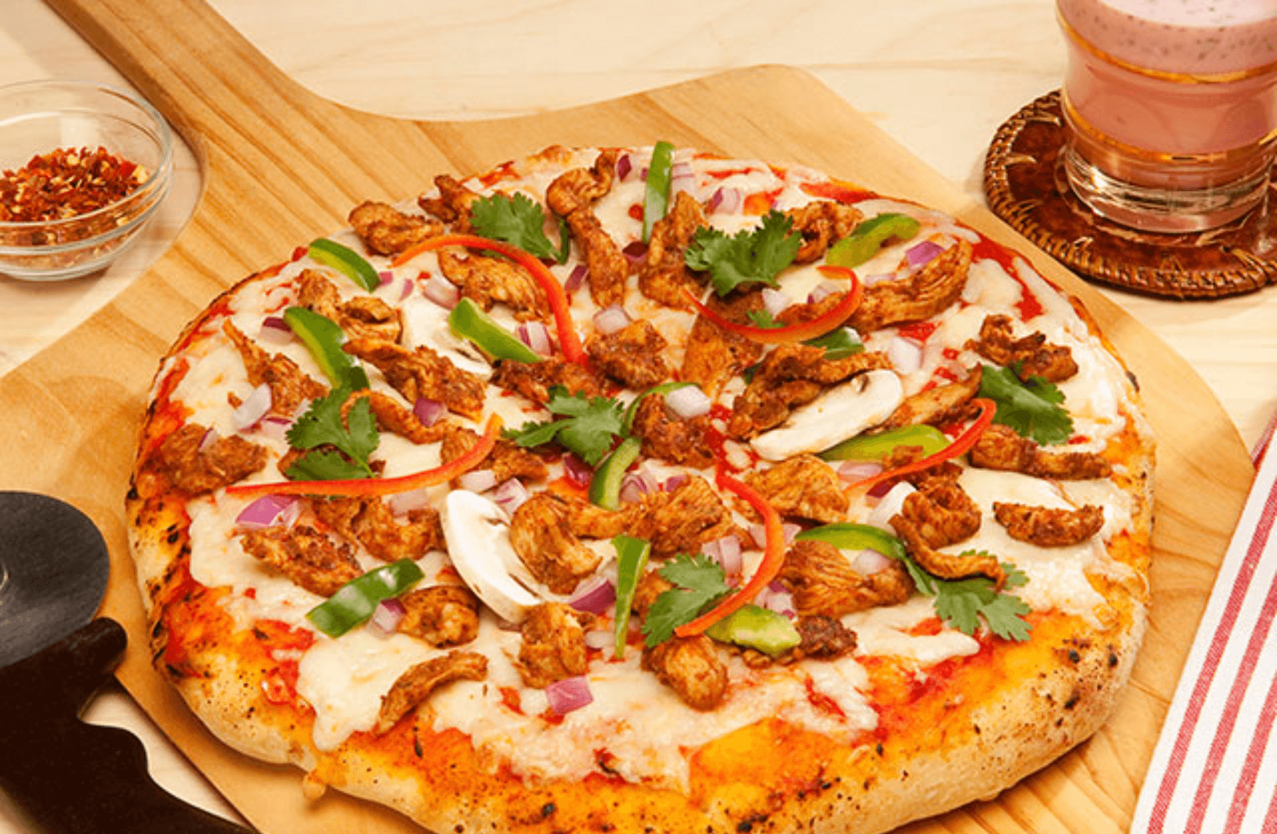 Pizza Shawarma Poulet