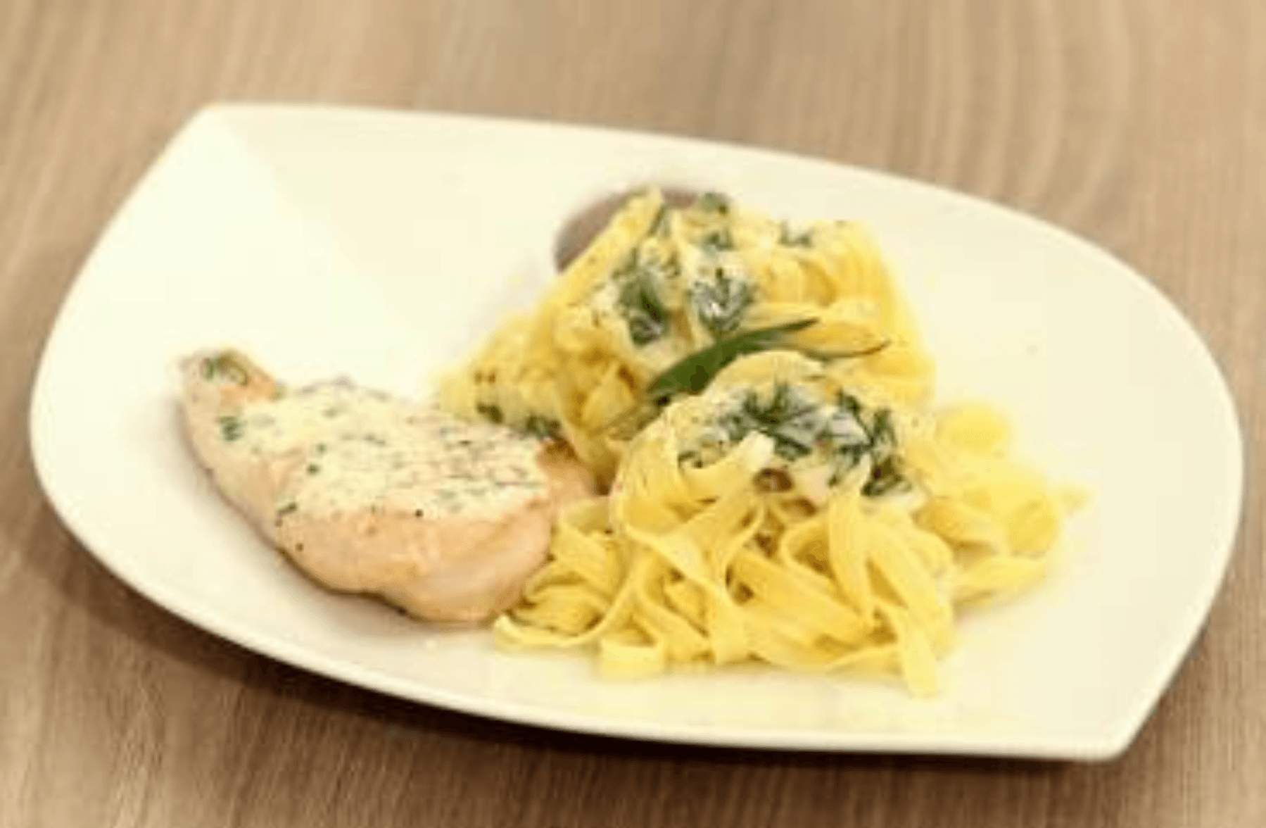 Tagliatelle Escalope