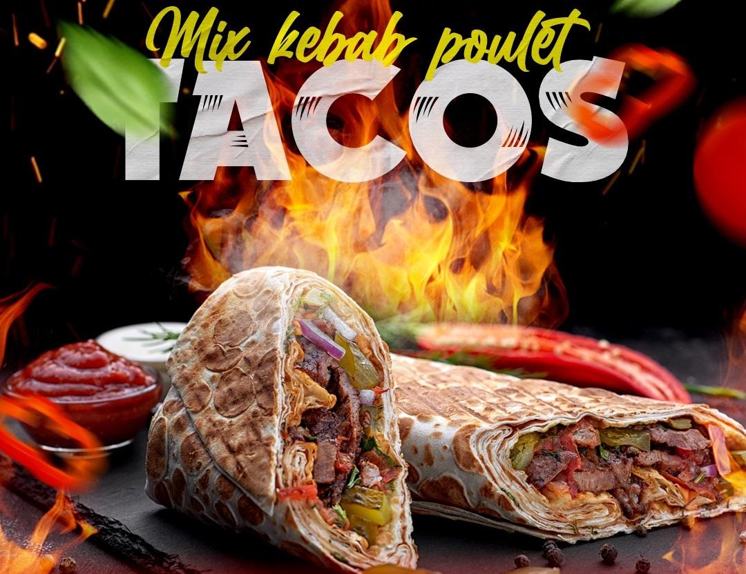 Tacos Mix Kebab-Poulet