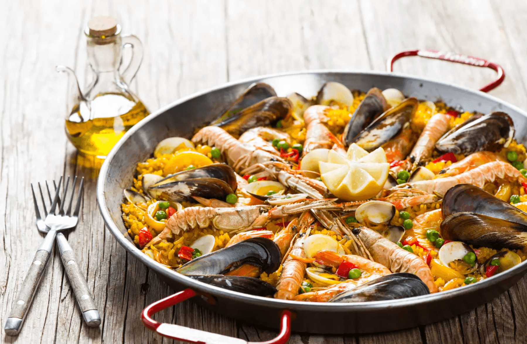 Paëla + Dessert (Tous les jeudis)