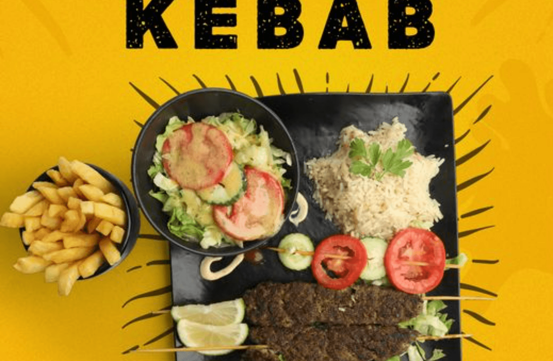 Plat Kebab de bœuf