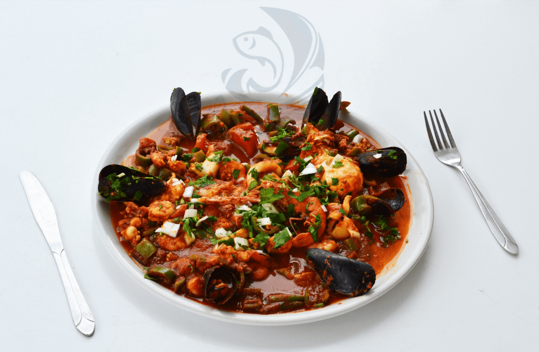 Ojja aux fruits de mer