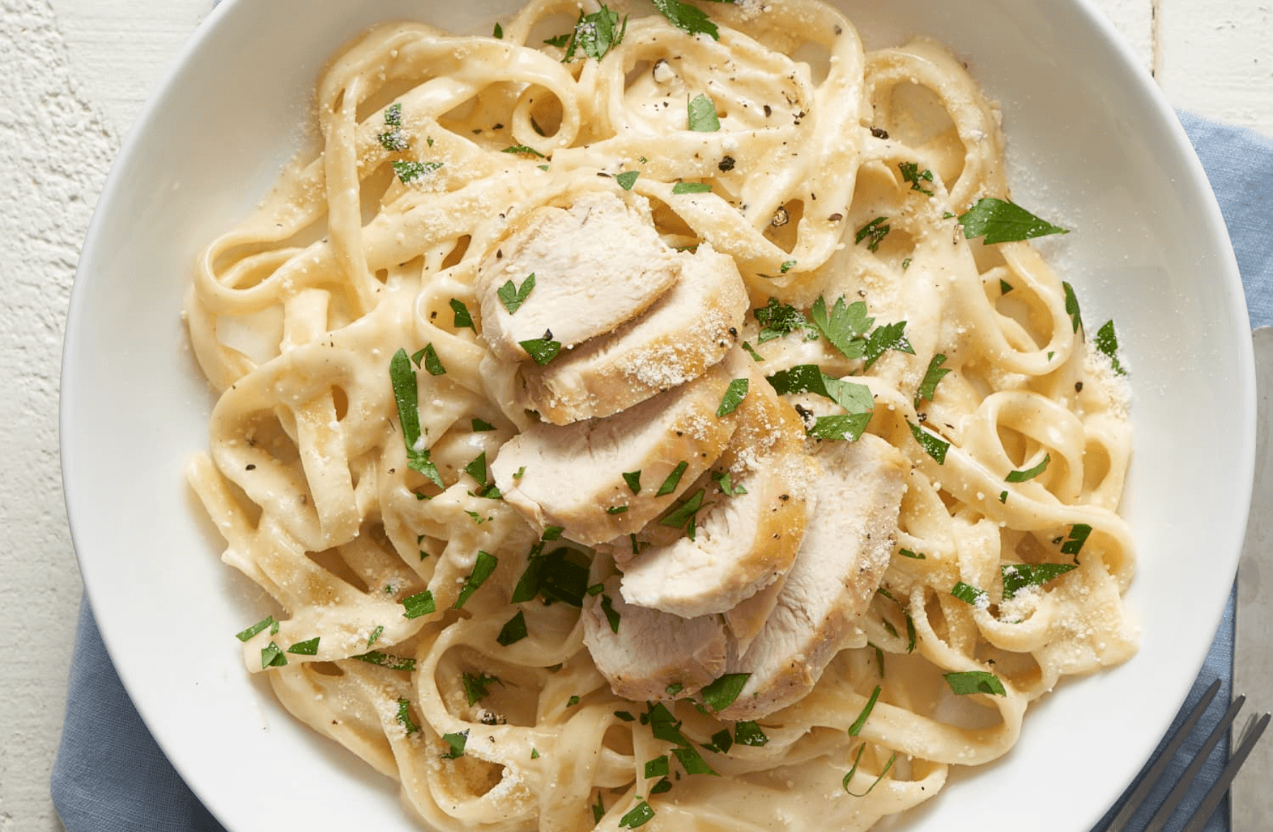 Tagliatelle alfredo