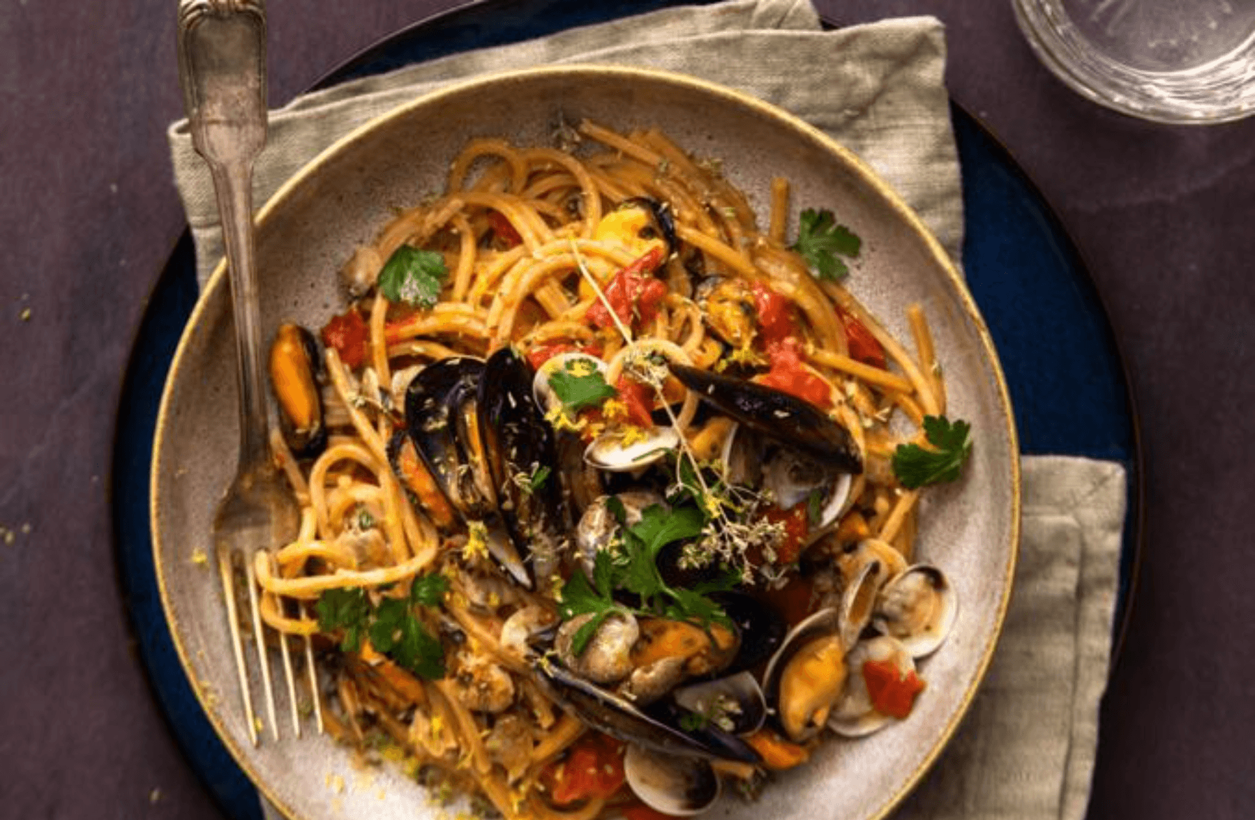 Spaghetti aux Fruits de Mer