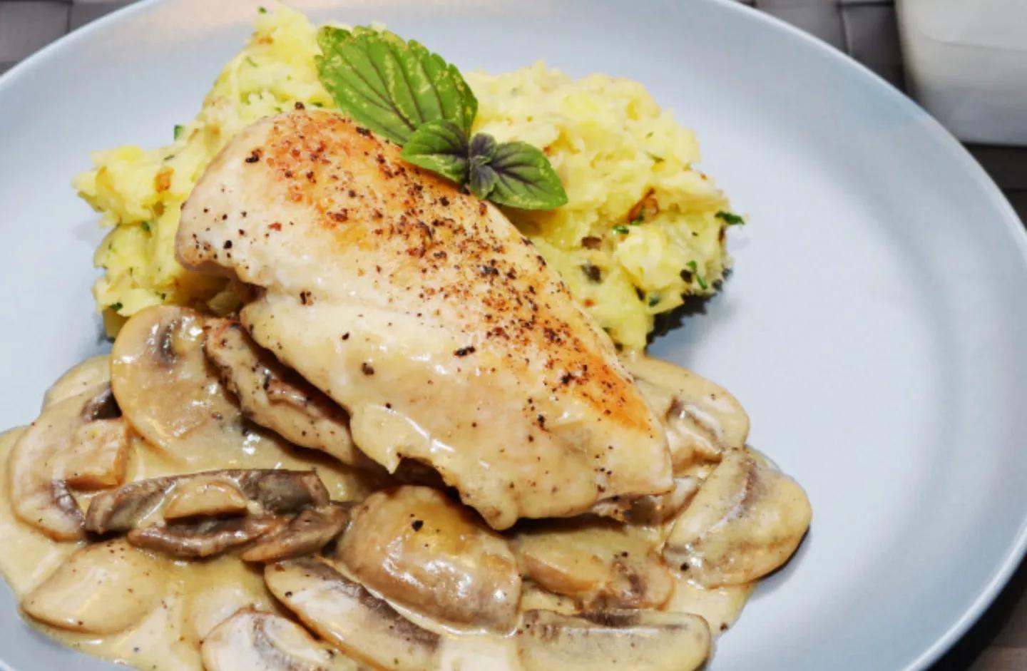Escalope Sauce Champignons