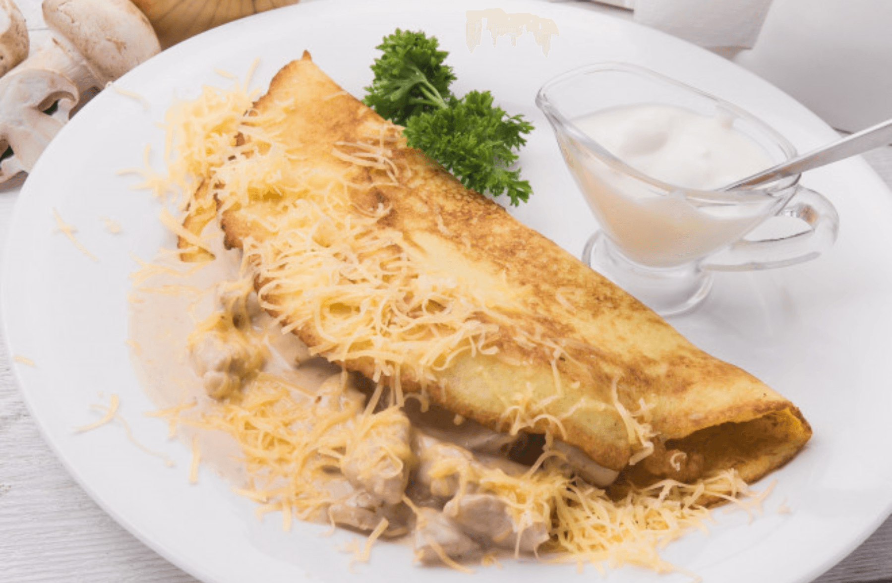 Escalope champignons