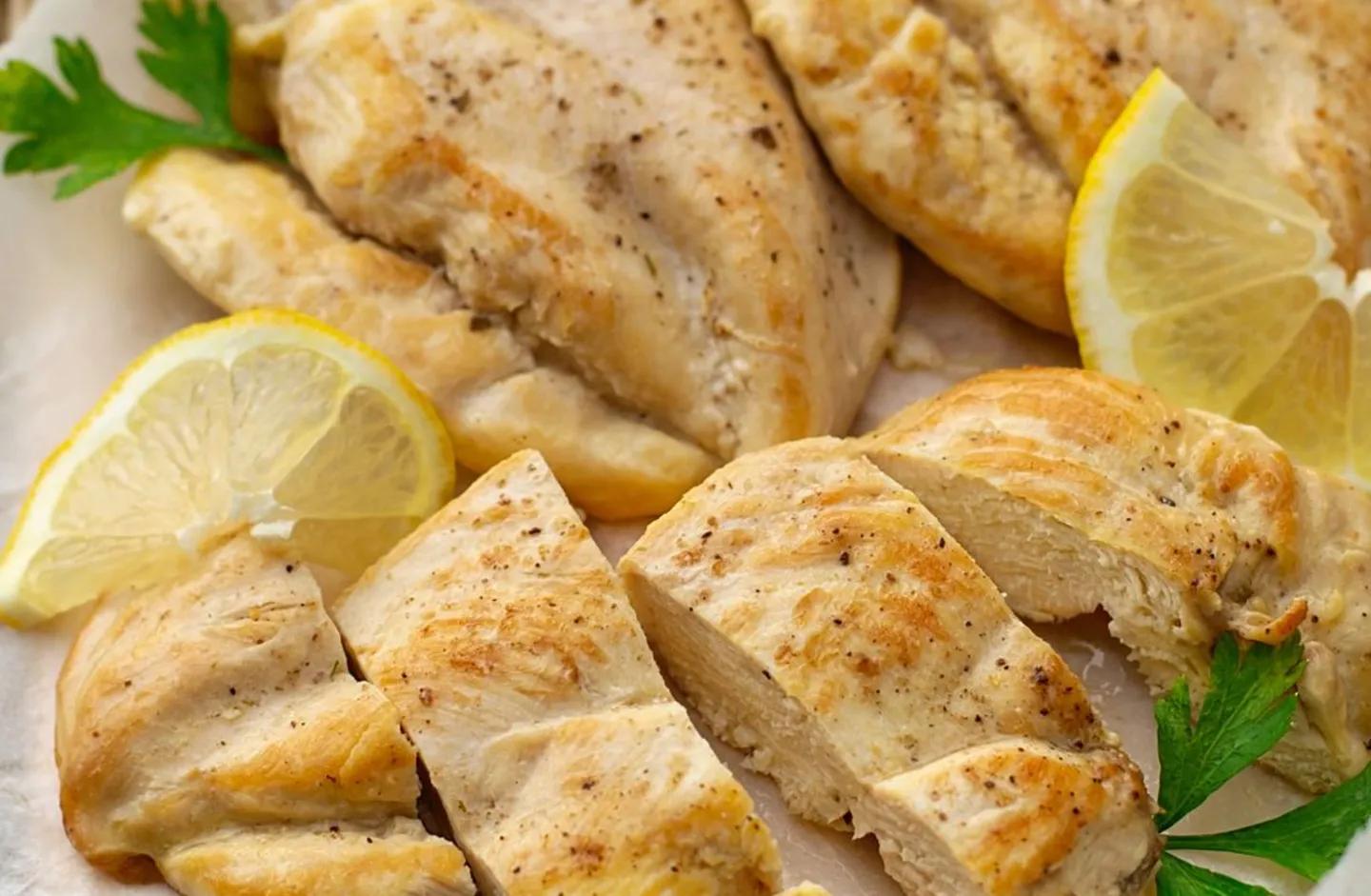 Emincé de Poulet Sauce Citron