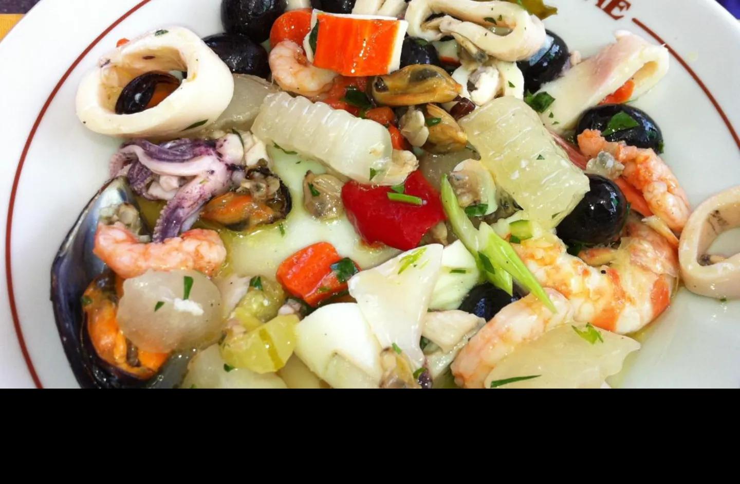 Salade aux Fruits de Mer