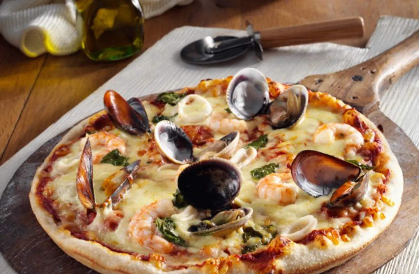 Pizza aux Fruits de Mer