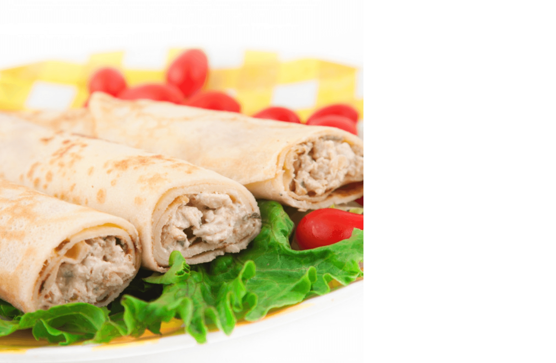 3 Crêpes Poulet/Fromage/Béchamel