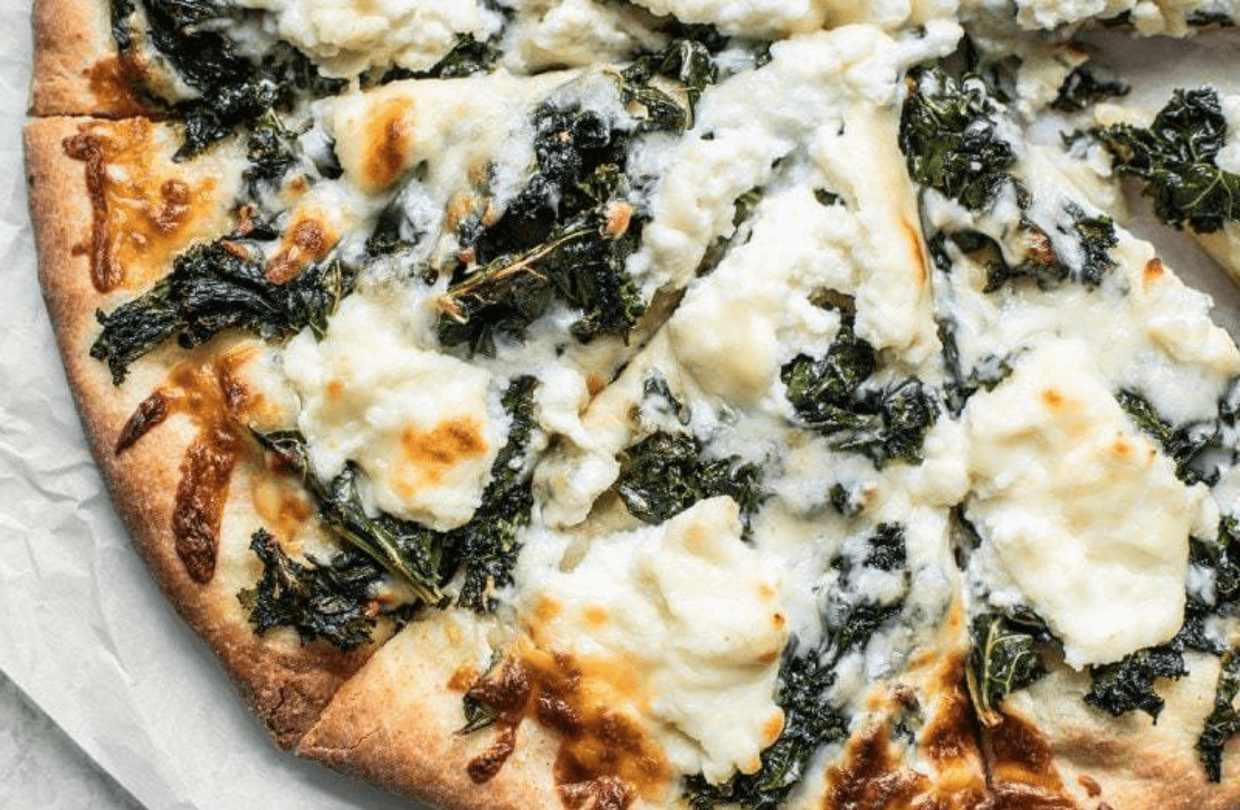 Pizza Ricotta Epinard