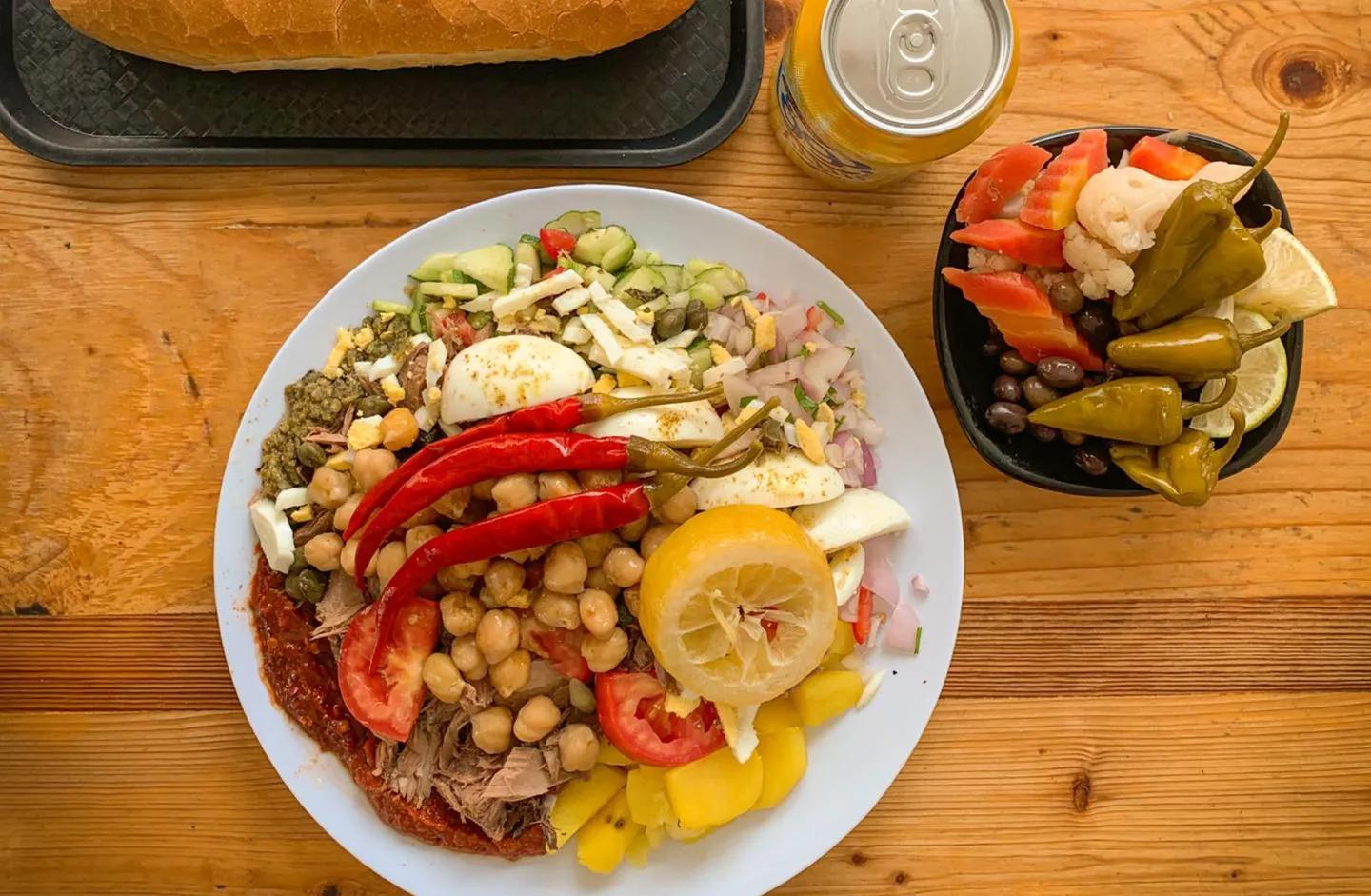 Plat tounsi+Homs