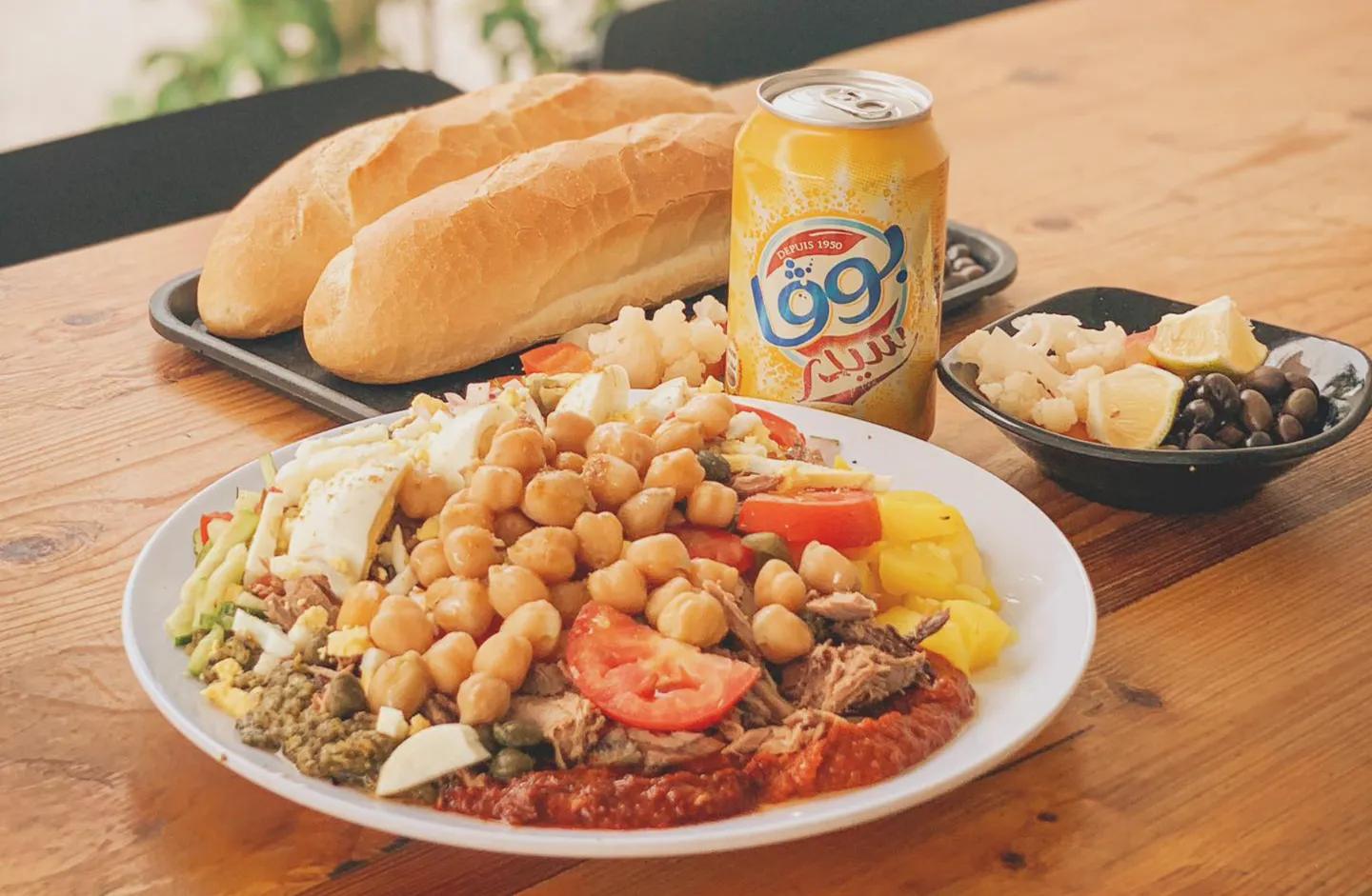 Plat tounsi spécial  + Homs