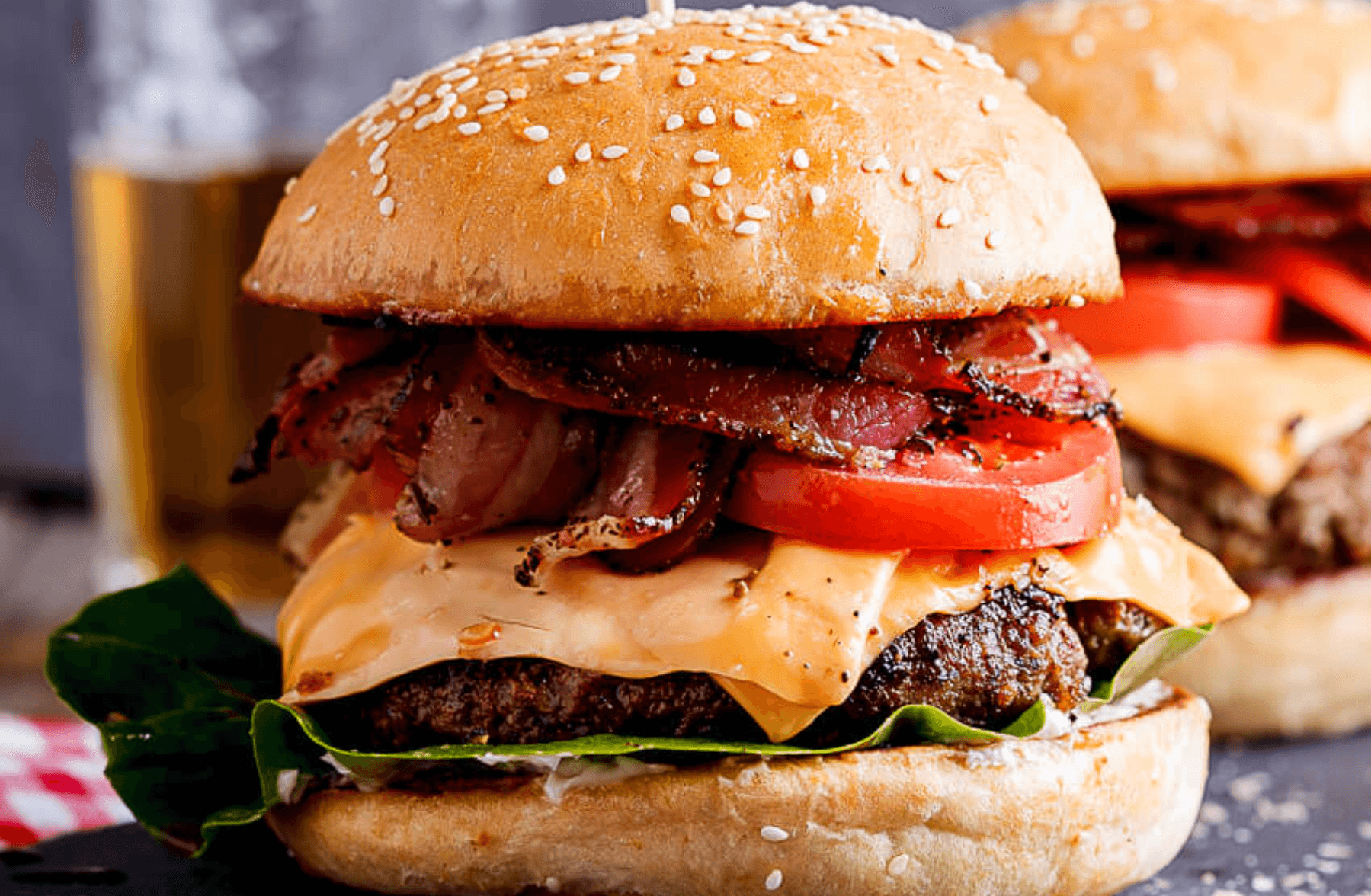 Beef Bacon burger