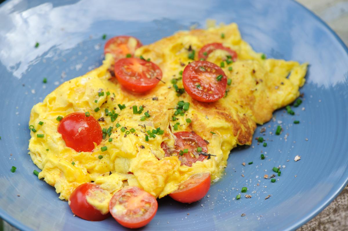 Omelette Tomate