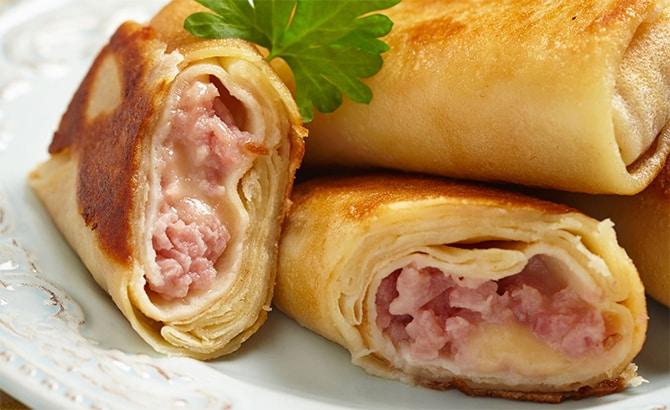 Crêpe Jambon Fromage