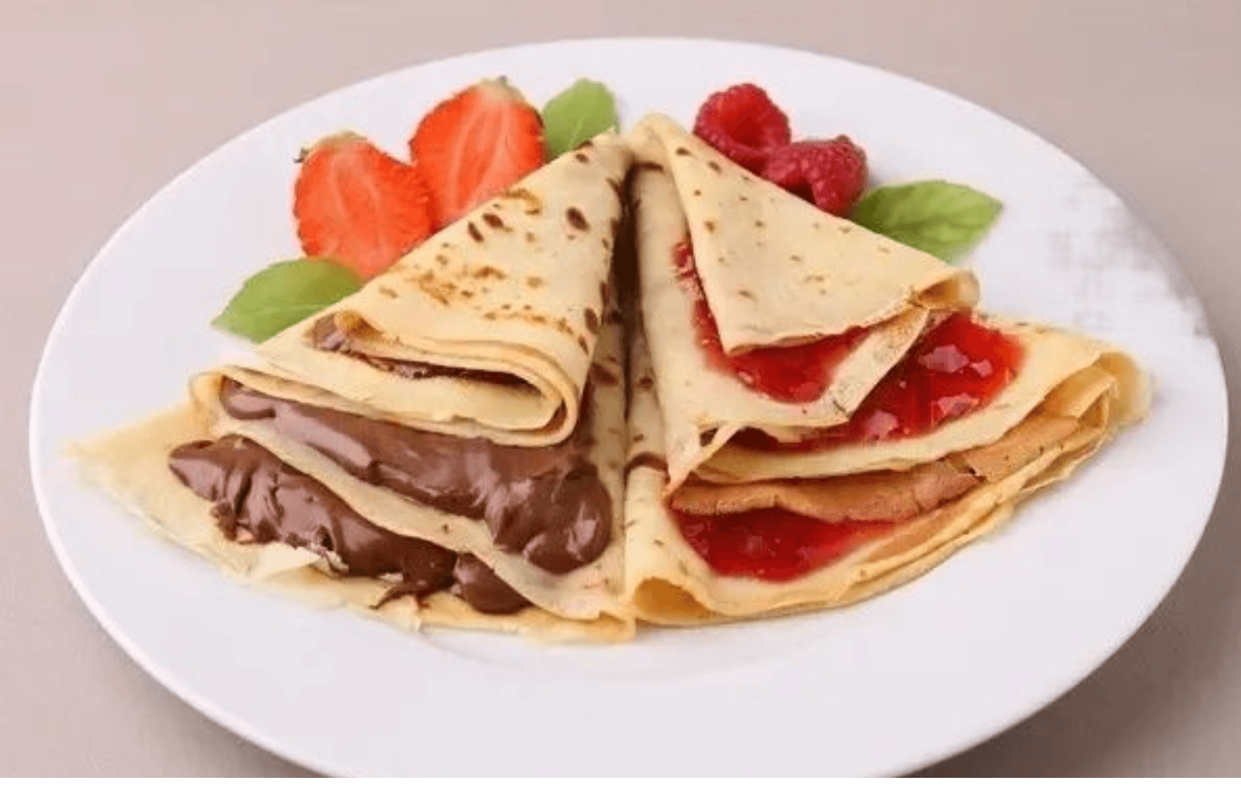 Crêpes Confiture ou Nutella