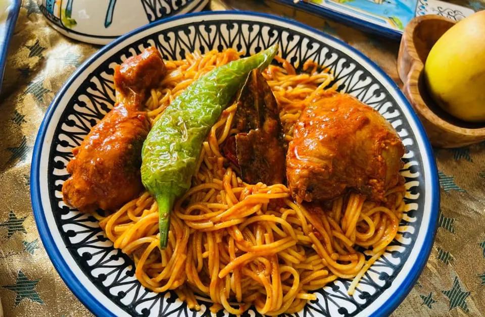 Makrouna Poulet