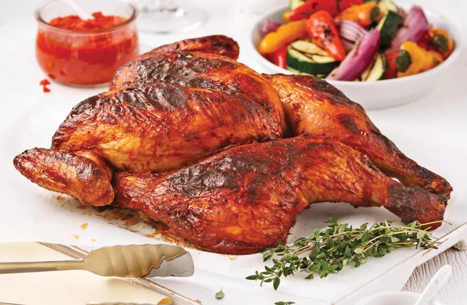 1/2 poulet sec