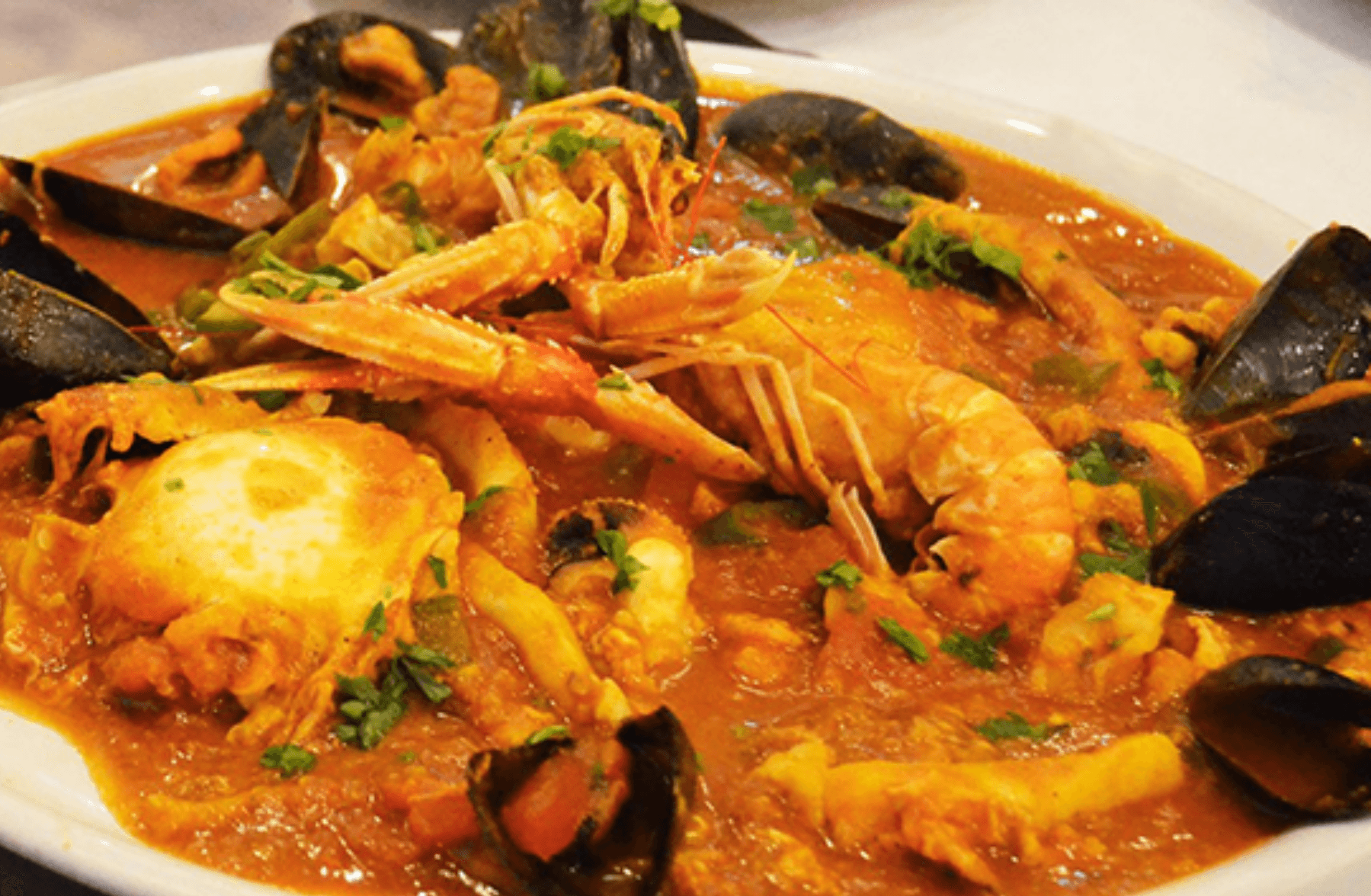 Ojja aux fruits de mer