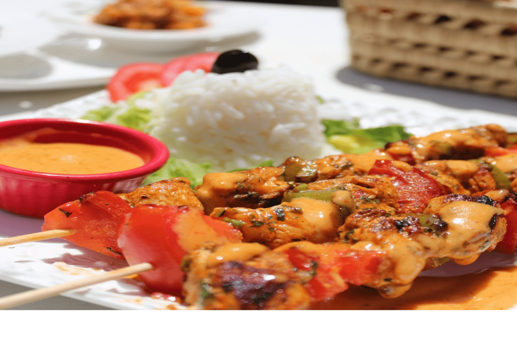 4 Brochettes De Poulet