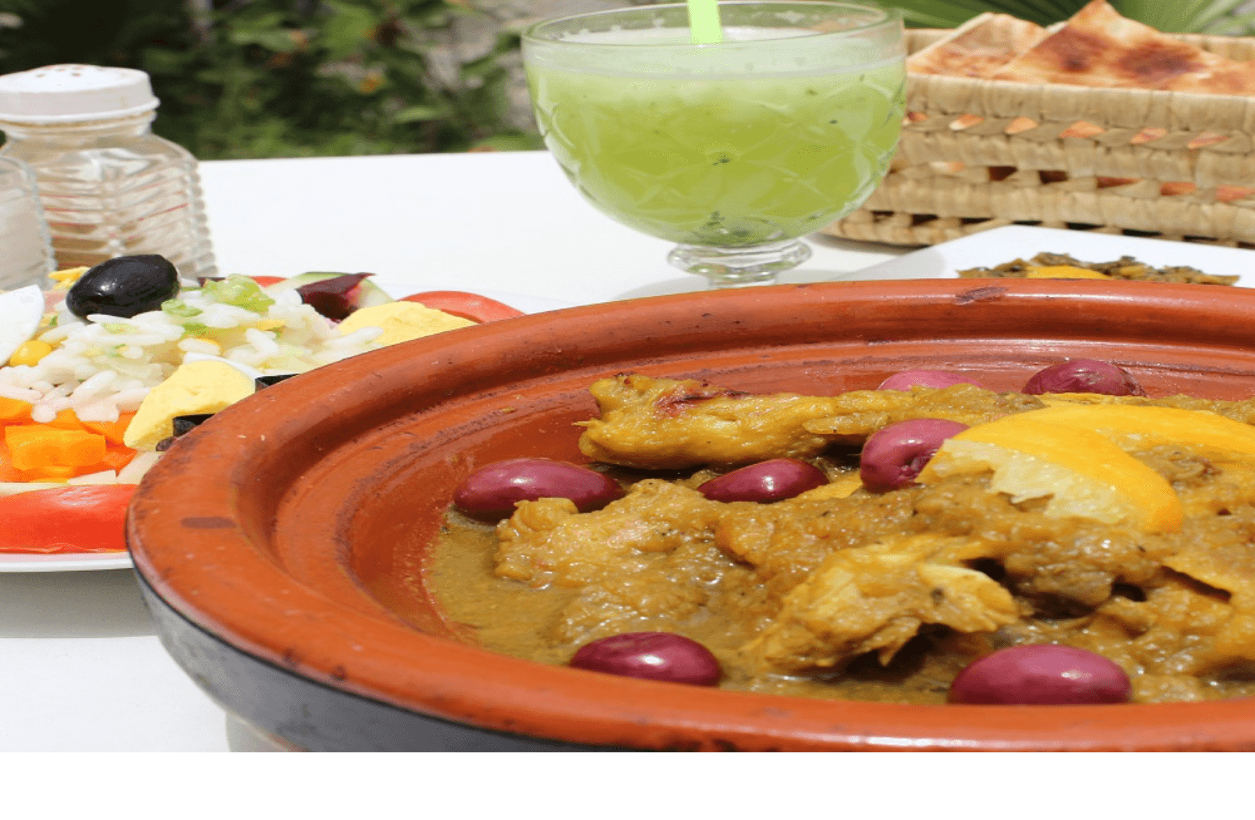 Tagine ¼ De Poulet Aux Olives Et Citron
