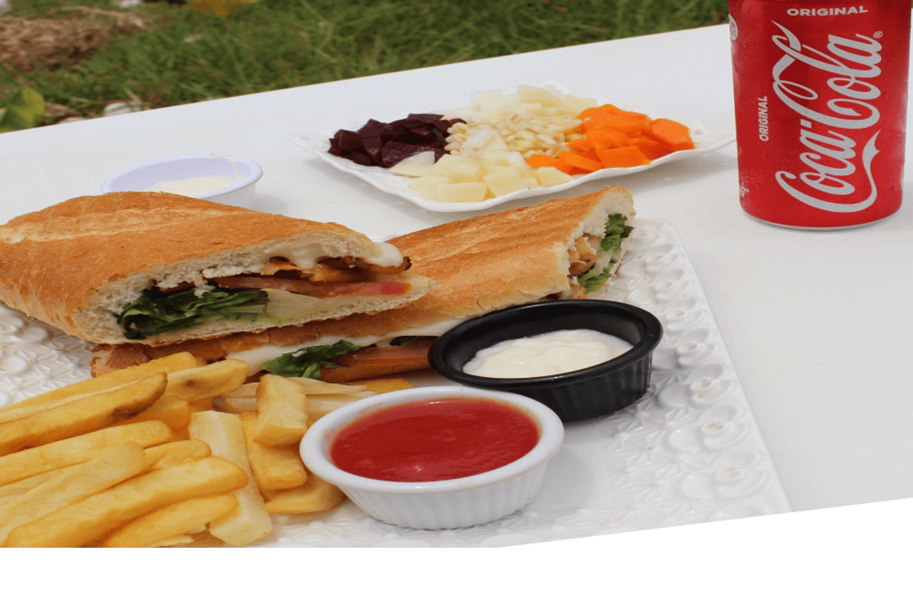 Sandwich Baguette Sésame Poulet