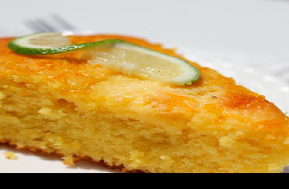 Tranche De Cake Au Citron