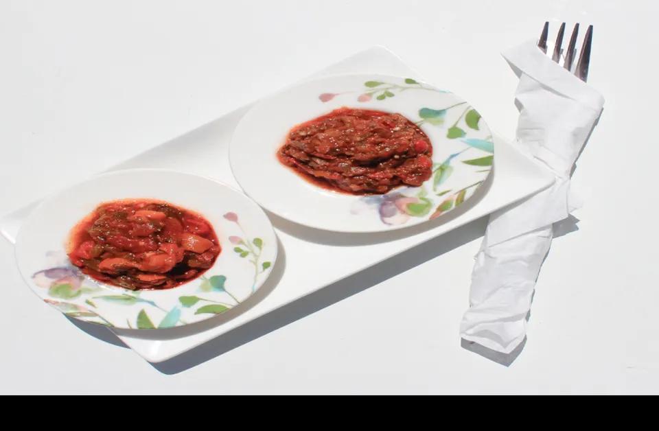 Zaalouk  (salade aux aubergines)