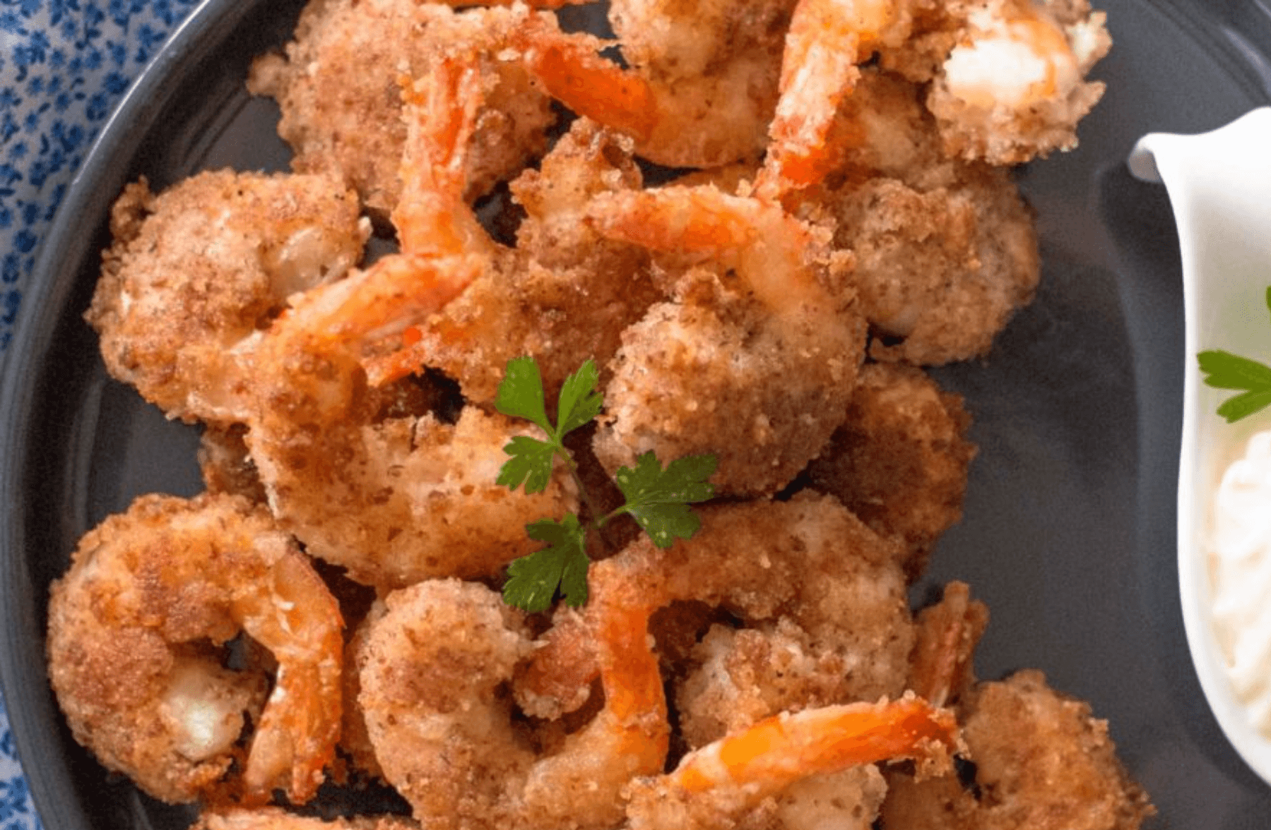 Crevettes royales panées