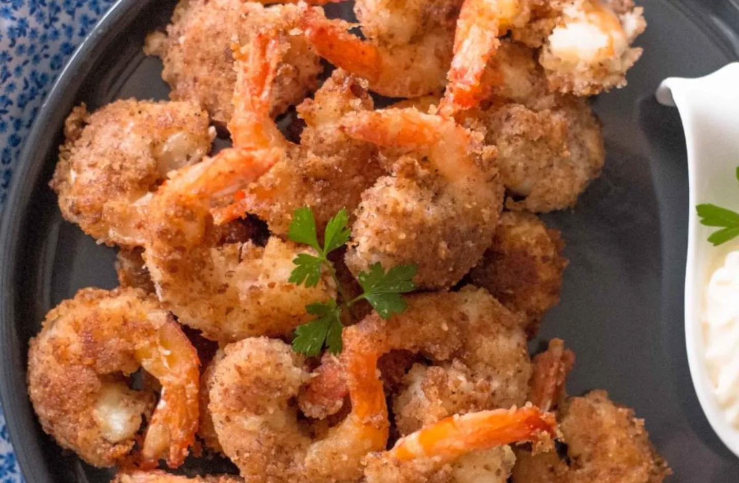 Crevettes royales panées