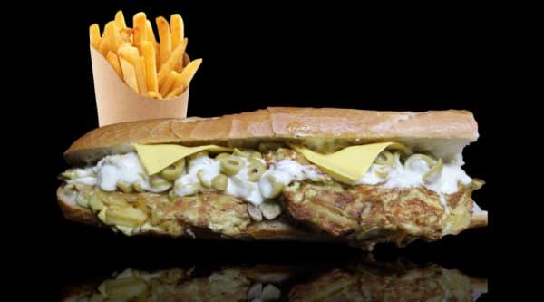 Bocadillo Tortilla Cheese