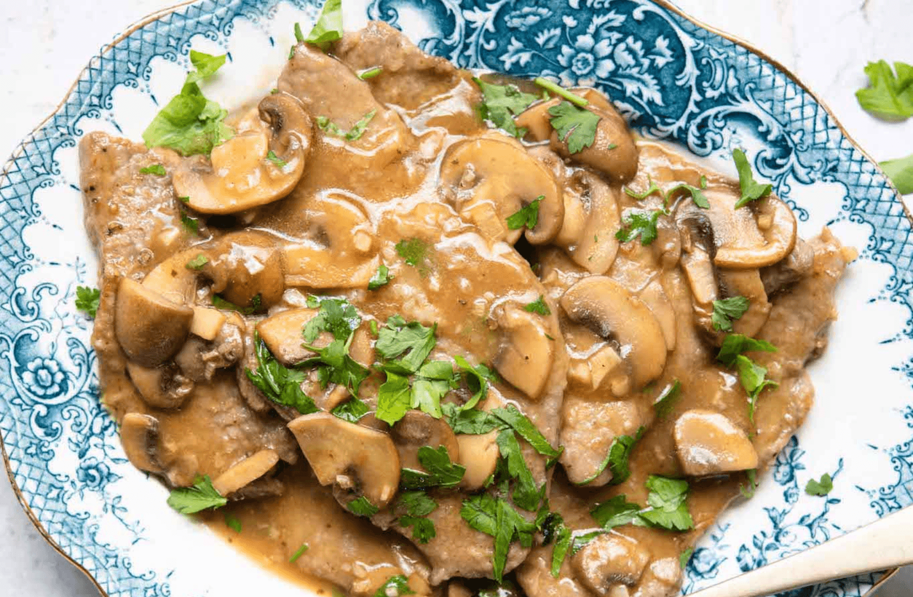 Escalope Sauce Champignons