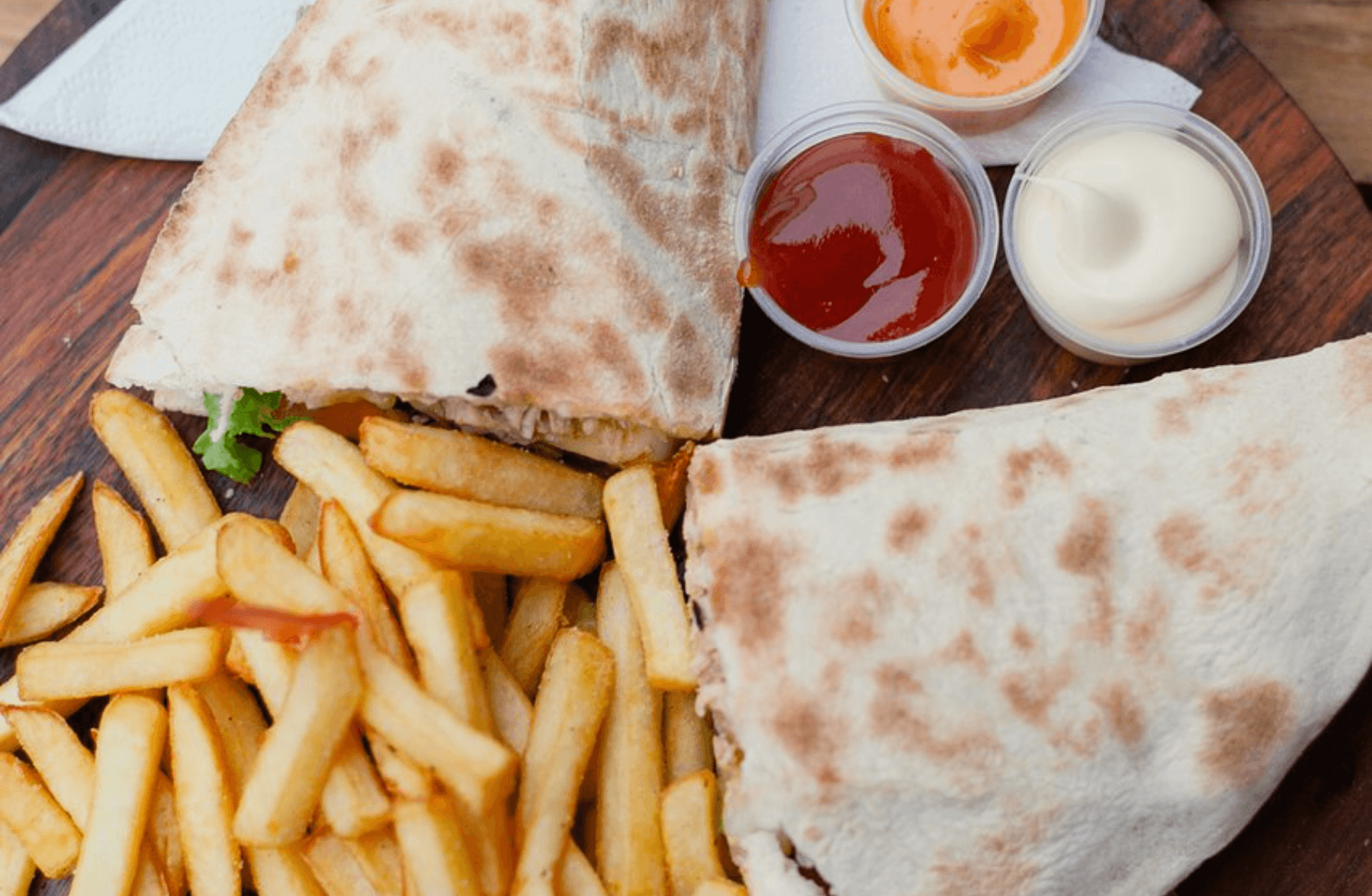 Makloub Escalope Panée