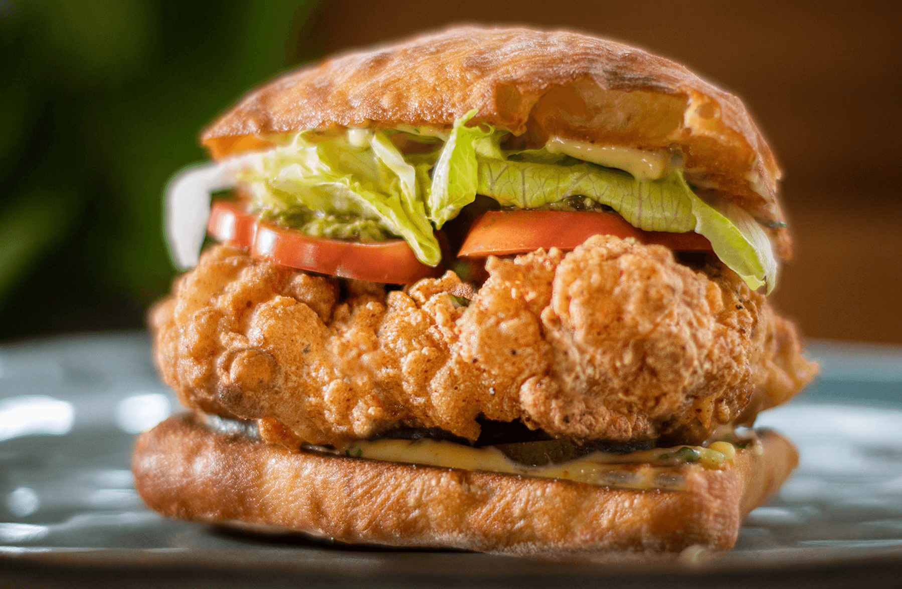 Chicken burger