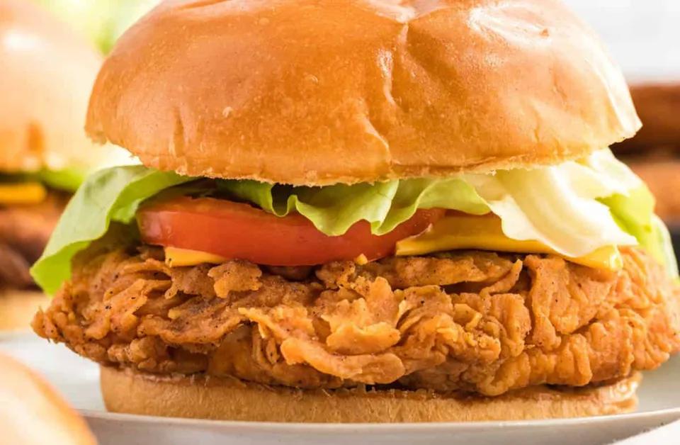 Chicken burger