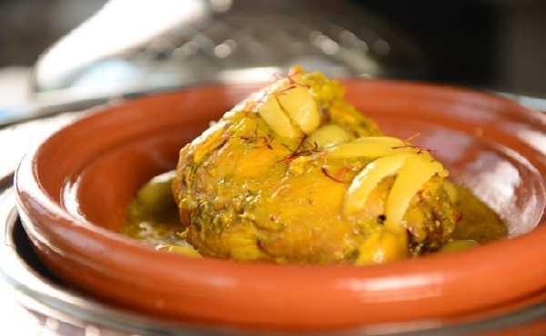 Tajine Poulet Citron