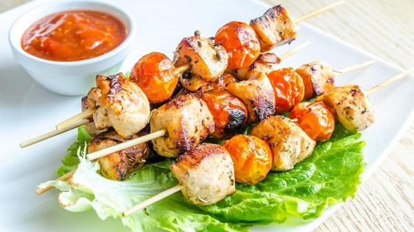 Brochettes de Dinde
