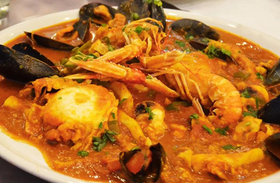 Ojja aux fruits de mer