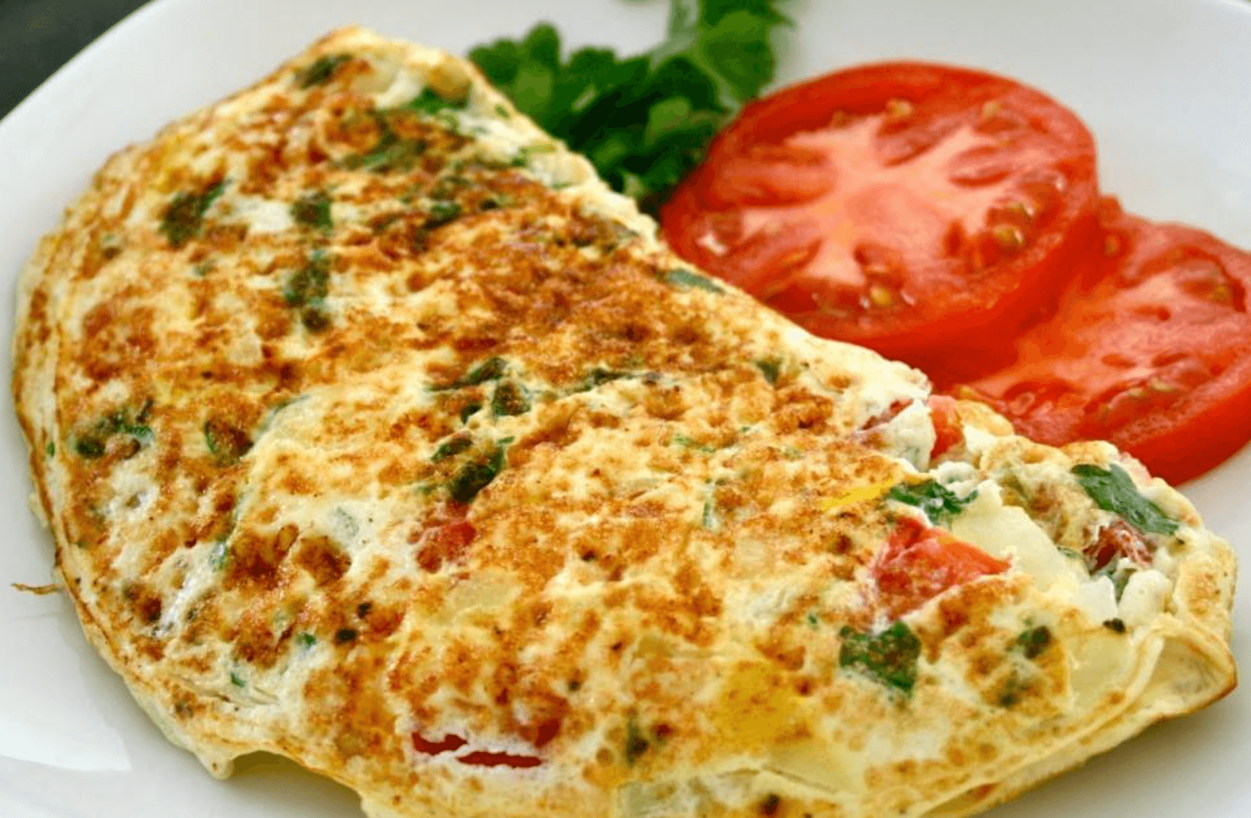 Omelette thon fromage